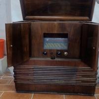 Radio giradischi valvolare