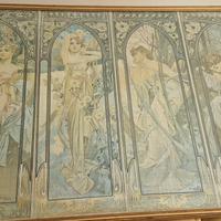 quadro 4 stagioni Mucha 