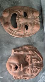 maschere teatro greco