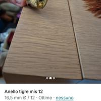 anello unisex tigre 