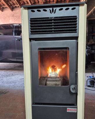 STUFA A PELLET PHEBO 9KW in CONDIZIONI ECCELLENTI