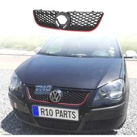 GRIGLIA VOLKSWAGEN VW POLO 05-09 LOOK GTI NERO ROS