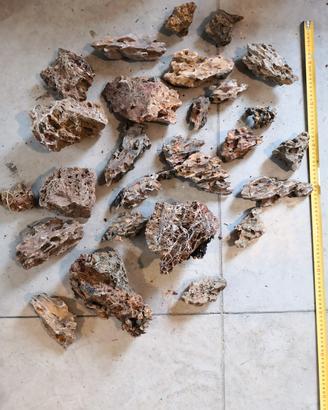 Rocce acquario o terrario