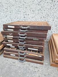 cassetti da tipografia