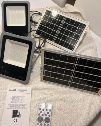 KIT faro led e pannello solare