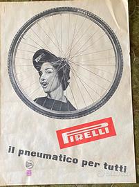 Manifesto Originale Pirelli anni’50
