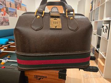 Rara Borsa Gucci Vintage Da Dottore Anni '40/'50