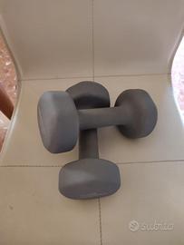 Coppia di manubri 2x5 kg