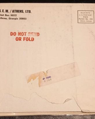 R.E.M. Fan Club package