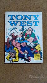 Fumetto Vintage TONY WEST N. 1 Edizioni Metro