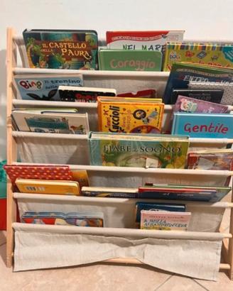 Libreria porta-libri per bambini in legno