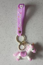 Portachiavi Unicorno per bambina
