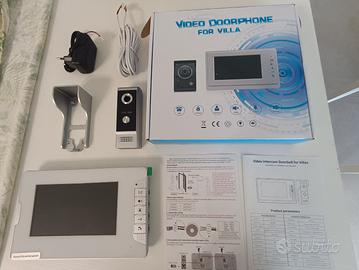 videocitofono con postazione display 7'' interno