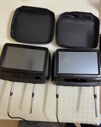 Coppia di monitor poggiatesta 9’’ marca Xtrons
