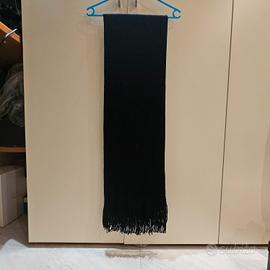 Sciarpa Liu Jo Nera con frange sottili uomo  