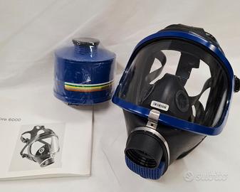 Maschera antigas Drager con filtro