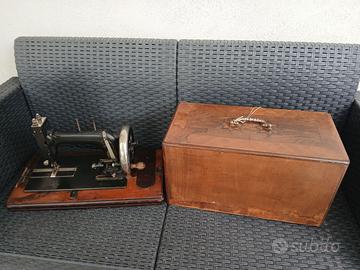 Antica Macchina Da Cucire A Manovella Hengstenberg