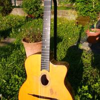 Chitarra manouche liuteria italiana (TRATTABILE)