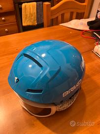 Casco + mascherina ragazzo