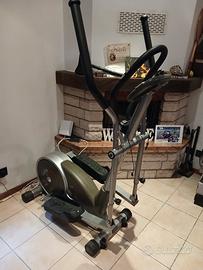 Bici Ellittica carnielli con sensore cardio