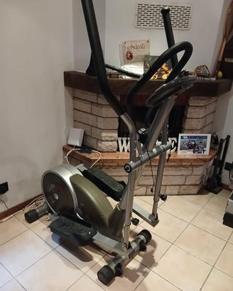 Bici Ellittica carnielli con sensore cardio