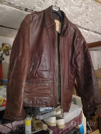 Giubbotto unlimited vera pelle