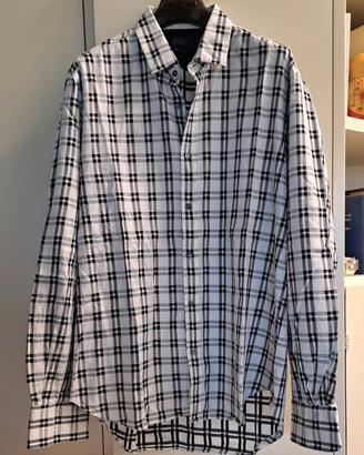 Camicia uomo Zara Man bianca/nera