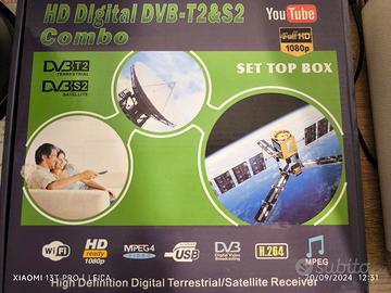 Decoder dvb t2 dvb s2