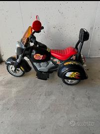 Moto elettrica per bambini fino