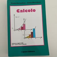 Libro universitario CALCOLO Marcellini Sbordone