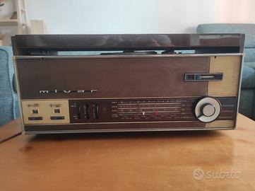 Radio giradischi mivar RF-38 1971