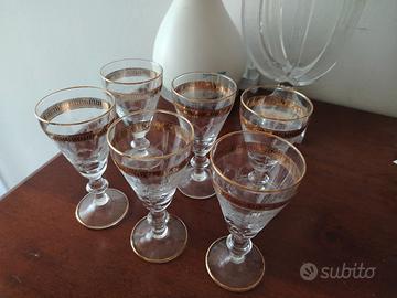 Collezione '30 - calici da liquore (nr. 6)