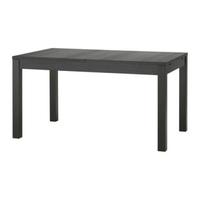 Tavolo IKEA allungabile BJURSTA marrone nero 