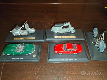 Modellini Vespe Jaguar Abarth