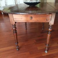 tavolo con 4 poltroncine  anno 1900  