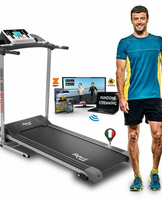 TAPIS ROULANT ELETTRICO PIEGHEVOLE SIXTUS 10 KM/H