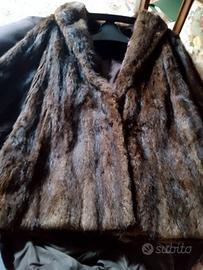 pelliccia in rat mousquè visonato 