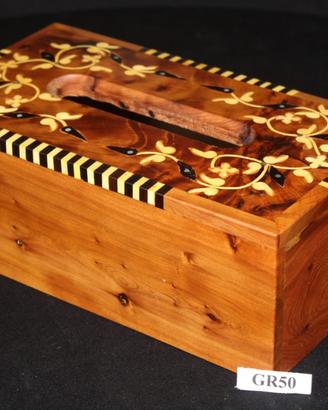 Porta fazzoletti in legno