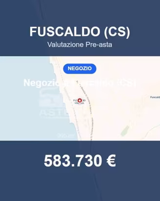 Immobile in asta di 205 m² a Fuscaldo