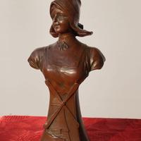 Scultura donna Art Nouveau