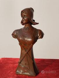 Scultura donna Art Nouveau