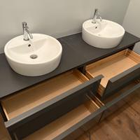 Mobile bagno doppio di falegnameria