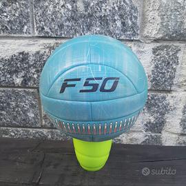 Pallone da calcio Adidas F50 colore azzurro
