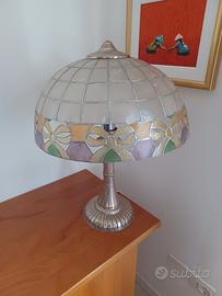 Lampada argento Tiffany 