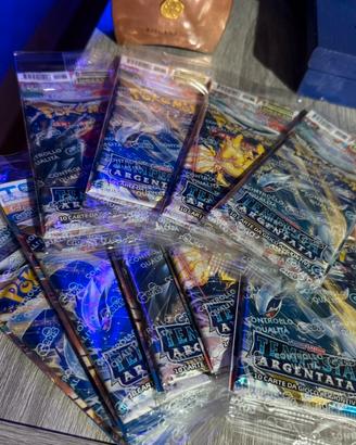 Bustine Pokemon Tempesta Argentata x9