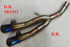 Scarico laterale 1 in 2 doppio