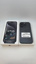 iPhone 15 Pro 256GB nero usato garanzia 