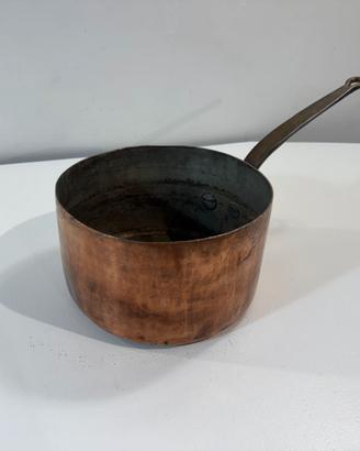 Antica Pentola Casseruola Rame - Ø 23 cm