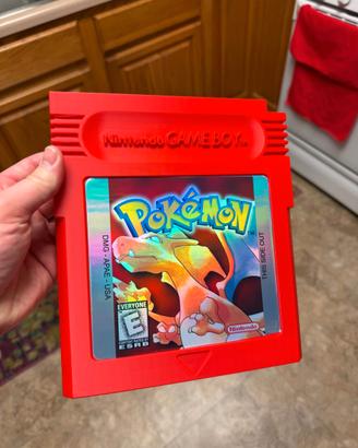 cassetta gigante gameboy pokemon