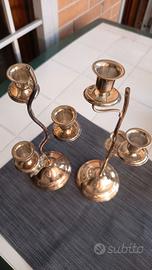 Coppia di candelabri 
